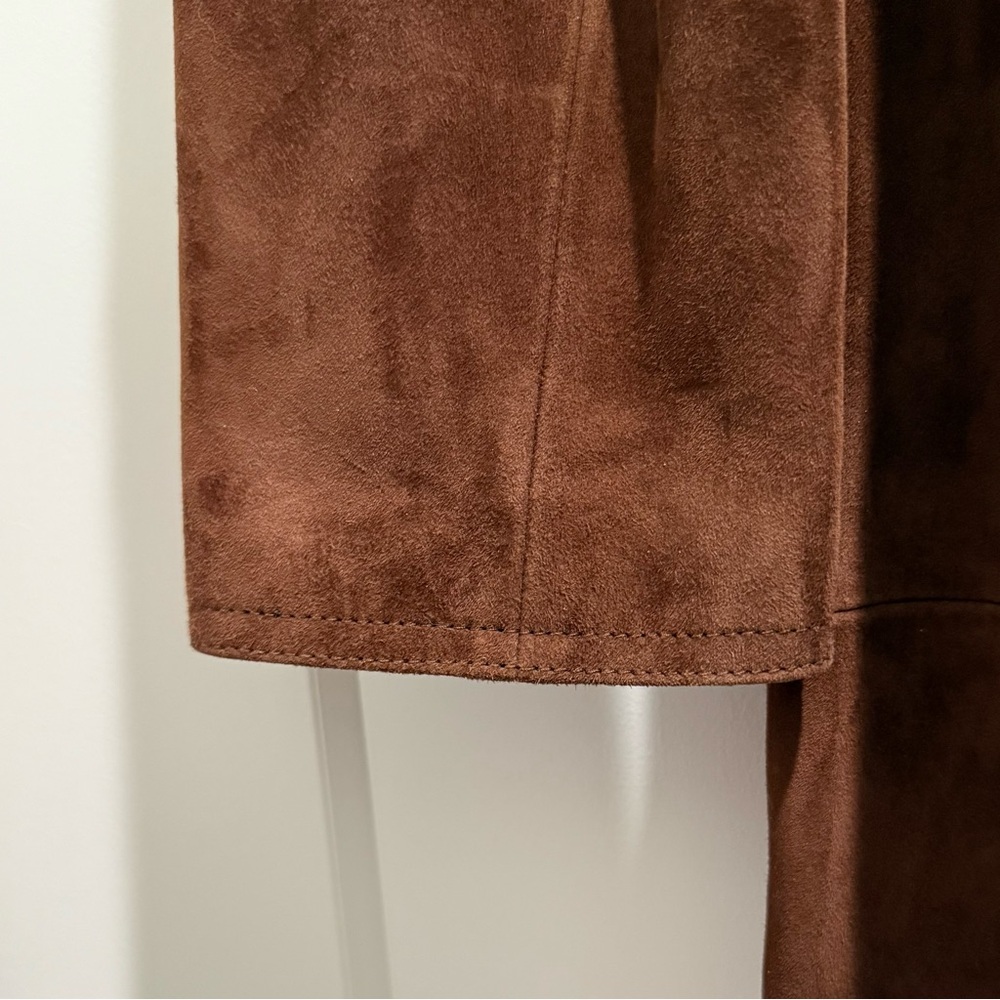 NWT Weekend Max Mara Leather Trench Coat - Picture 8 of 16